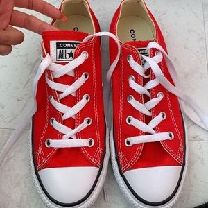 Red converse